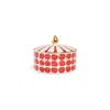La Doublej Goodie Box In Cherries Ivory