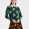 La Doublej Gryphos Sweater In Dark Green