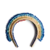 La Doublej Halo Headband In Solid Light Beige