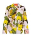 La Doublej Hammock Floral-print Cotton Shirt In Multi