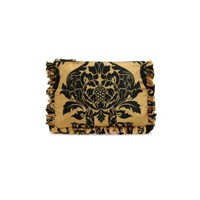 La Doublej Hand Pochette In Cherubs Gold