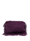 La Doublej Hand Pochette In Purple