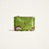 La Doublej Hand Pochette In Derby Lime