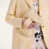 La Doublej Hand Pochette In Iris Yellow