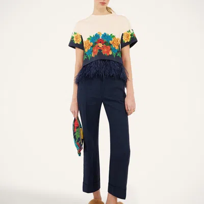 La Doublej Hendrix Pants In Blue