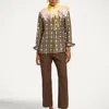 La Doublej Hendrix Pants In Brown