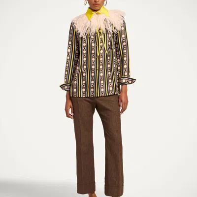 La Doublej Hendrix Pants In Brown