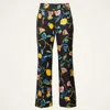 La Doublej Cropped Hendrix Tailored Trousers In Borboni