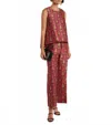 La Doublej Hendrix Pants In Herald Jacquard In Multi