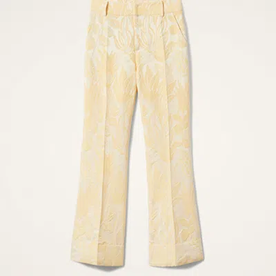 La Doublej Hendrix Pants In Iris Yellow