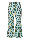 La Doublej Hendrix Jacquard Tailored Trousers In Multicolour