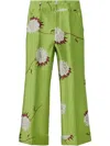 La Doublej Hendrix Pants In Grün