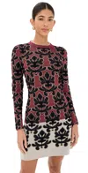 La Doublej Mini Herald Dress In Red