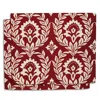 La Doublej Herringbone Table Mats, Set Of 2 In Burgundy