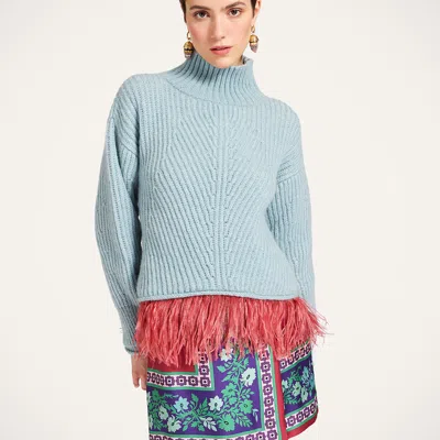 La Doublej High Kick Sweater In Blue