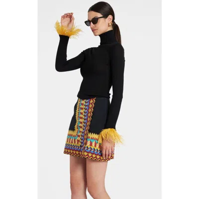 La Doublej High Kick Top In Black