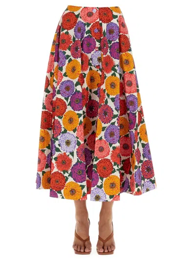 La Doublej Holiday Skirt In Multicolour