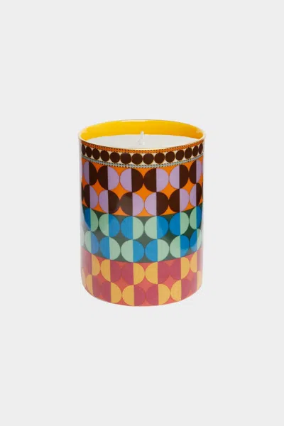 La Doublej Housewives Ceramic Candle In Taormina In Multi