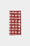 LA DOUBLEJ HOUSEWIVES LARGE DINNER NAPKIN IN CHERRIES AVORIO