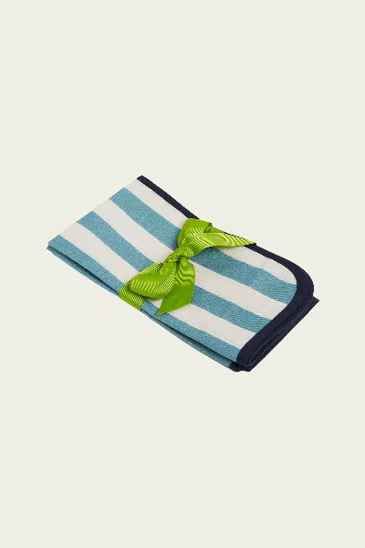 La Doublej Housewives Large Napkins Set Of 2 In Riviera Sky Blue