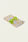 La Doublej Housewives Large Napkins Set Of 2 In Tackle Turquoise