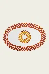 La Doublej Housewives Oval Platter In Apollo