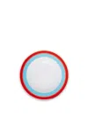 La Doublej Housewives Soup Plate In Rainbow Azzurro