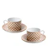 La Doublej Impero Tea Cup Set Of 2 In Neutral