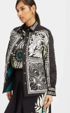 La Doublej Iris Shirt Jacket In Black