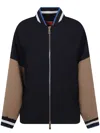 La Doublej Jacket Solid "broklyn" In Black