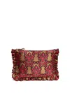 La Doublej Jacquard Clutch Bag In 粉色