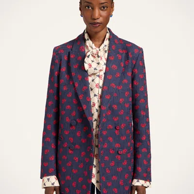 La Doublej Jagger Jacket In Purple