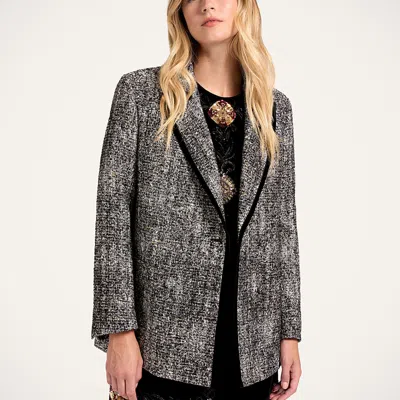 La Doublej Jagger Jacket In Gray