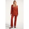 La Doublej Jagger Jacket In Red