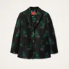 La Doublej Jones Floral-print Button Jacket In Multi