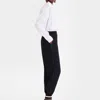 La Doublej Jones Jogger In Solid Black