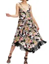 La Doublej Jungle Dress In Tom Tom In Multi