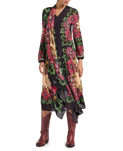 La Doublej Karis Bounty Placee Dress In Multi