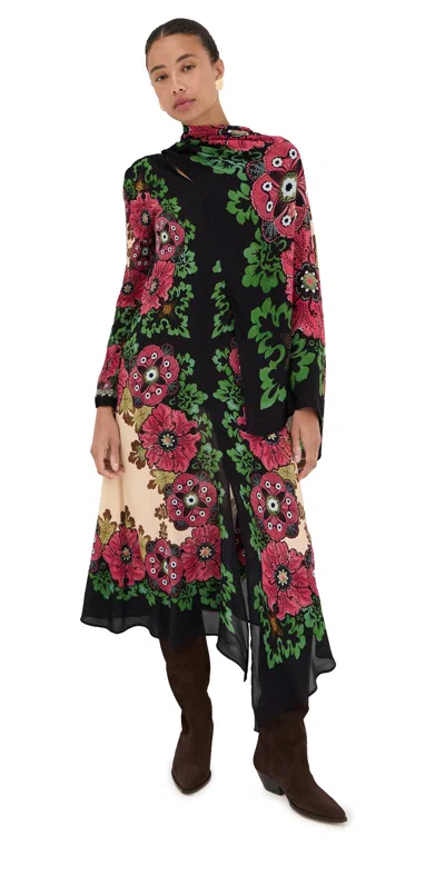 La Doublej Karis Dress Bounty Placee In Black