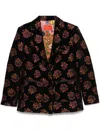 La Doublej Kelly Blazer In Schwarz