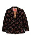 La Doublej Kelly Blazer In Red