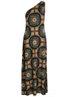 La Doublej La Double J Clingy Roy Printed Stretch-jersey Midi Dress In Multi
