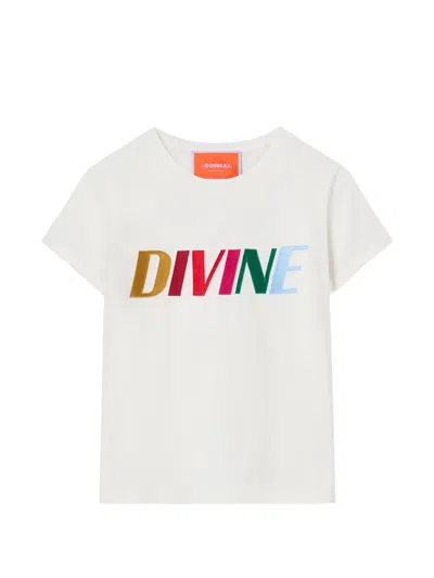 La Doublej La Double J Cotton T-shirt In Neutral