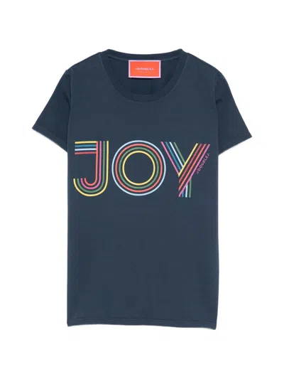 La Doublej La Double J Cotton T-shirt In Blue