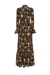 La Doublej Long Sleeve Swing Dress Botticelli In Fantasia