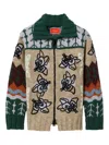 La Doublej Floral-embroidered Cardigan In Multi