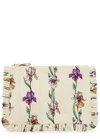 La Doublej La Double J Floral Stretch-cotton Hand Pochette Pouch In Multicoloured