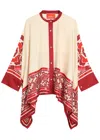La Doublej La Double J Floulard Printed Silk-twill Shirt In Multi