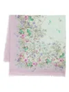 La Doublej Floral-print Scarf