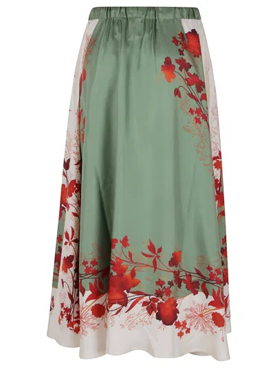 La Doublej La Double J Green Drawstring Skirt